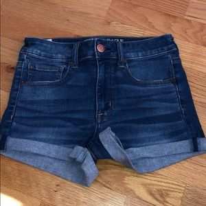 AE High Waisted Denim Shorts || Size 6